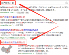 陜西泰華物流產業有限公司與我司做網站推廣項目