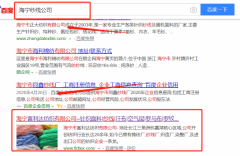 海寧市*利達紡織有限公司與本司簽約百度快照排名協議