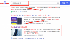 泉州*星電源有限公司網站排名參考網站