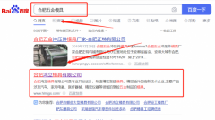 合肥鴻*模具有限公司SEO優化最快上詞效果展示