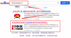 泰州市中*洗滌機械制造有限公司關鍵詞排名讓網站輕松覆蓋在搜索引擎