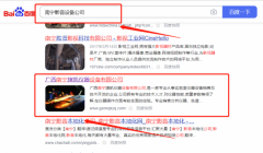 廣西南寧*凱儀器設備有限公司新站排名到首頁按天扣費